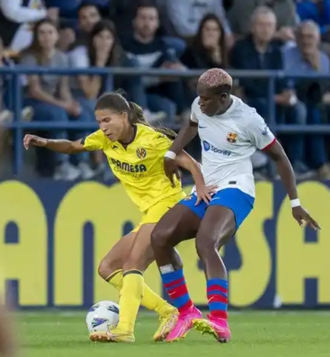 Oshoala Scores Twice As Barcelona Crushed Villarreal