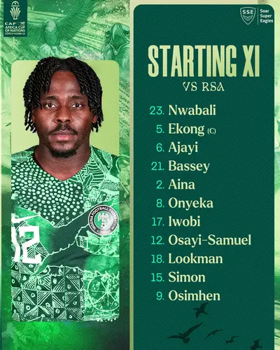 Osayi Samuel replace Zaidu in the Super Eagles ✌️